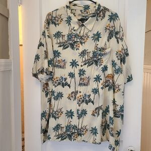 Batik bay mens Hawaiian shirt surf palm tree size 4xb